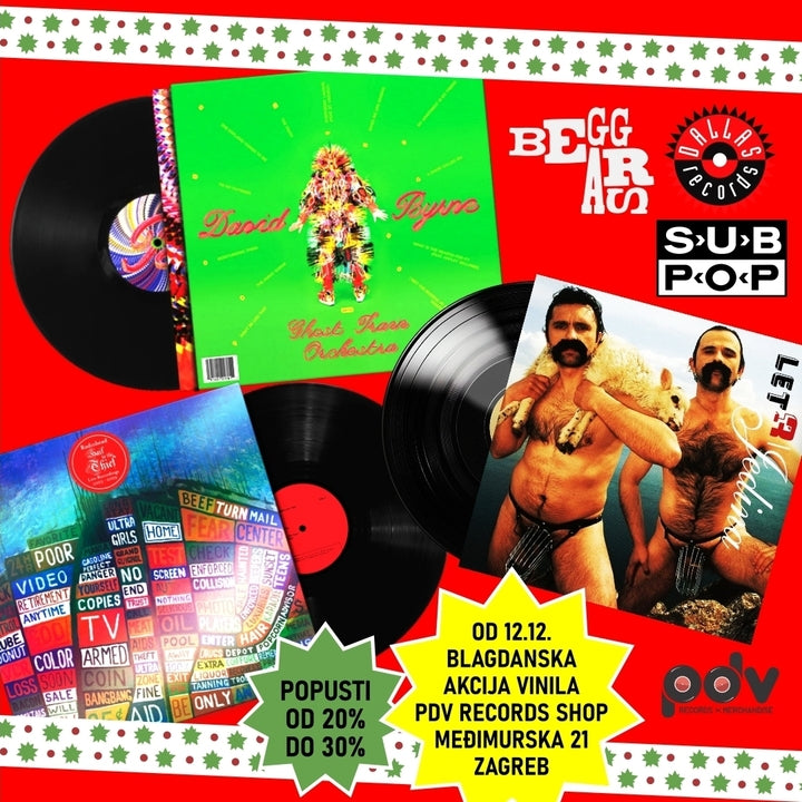 Ovih blagdana PDV Record Store i Dallas udružuju snage i donose vam lude popuste!