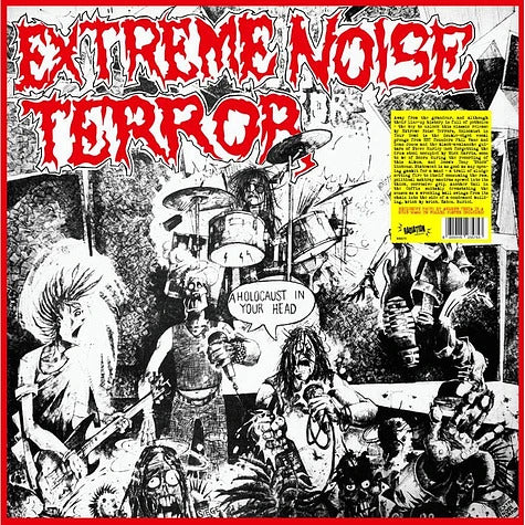 EXTREME NOISE TERROR - A Holocaust in Your Head (red) - LP