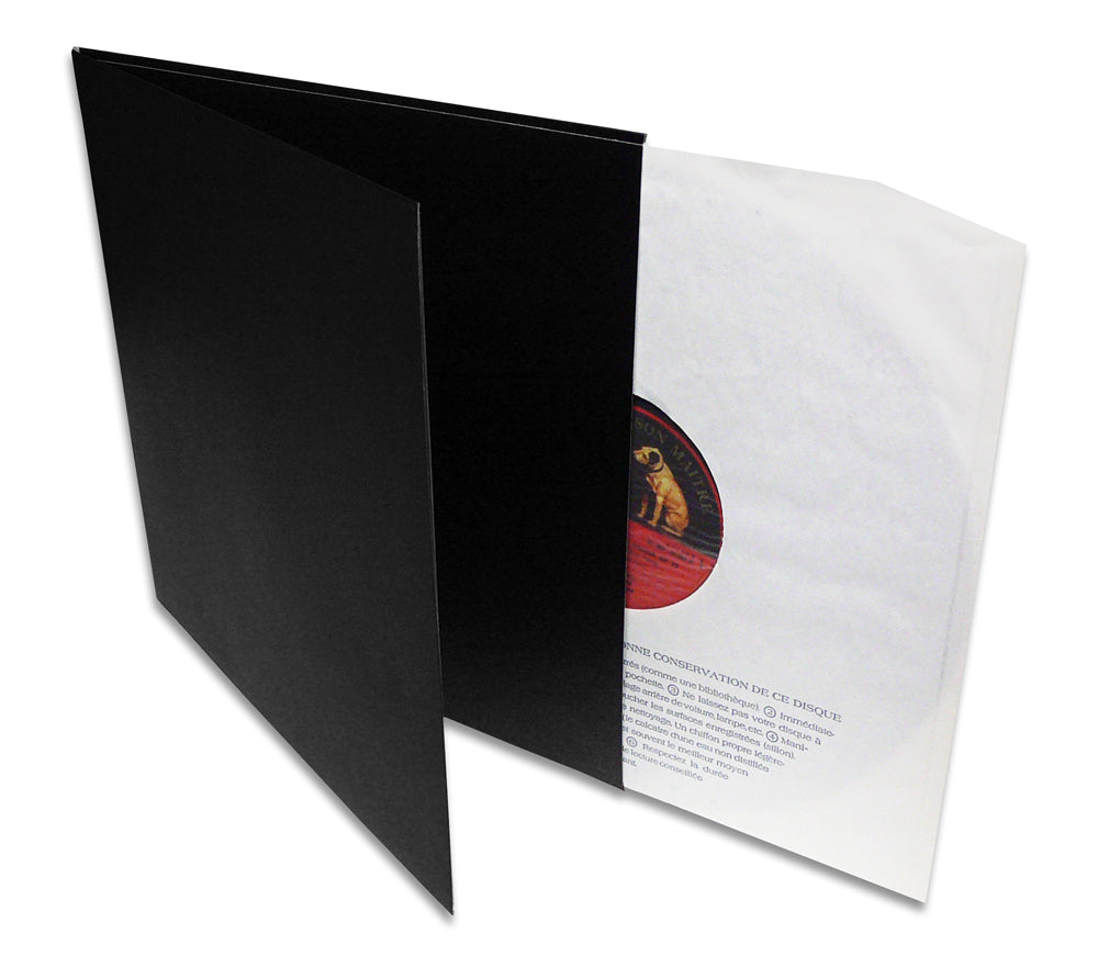 Double LP Cover Black
