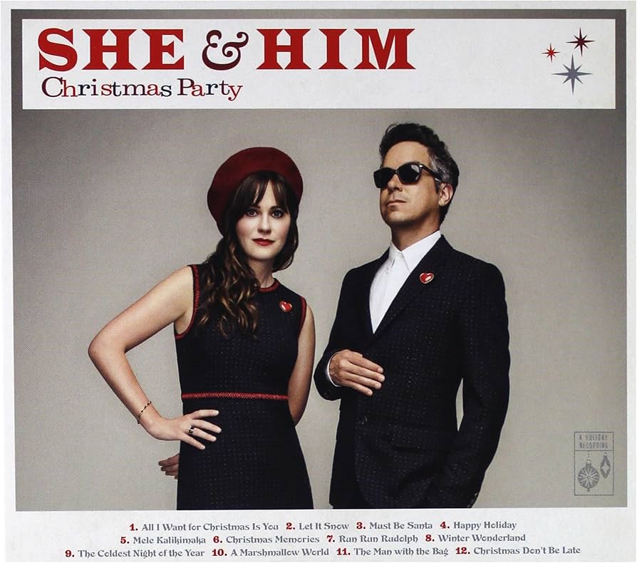 SHE & HIM - Christmas Party (white) - LP