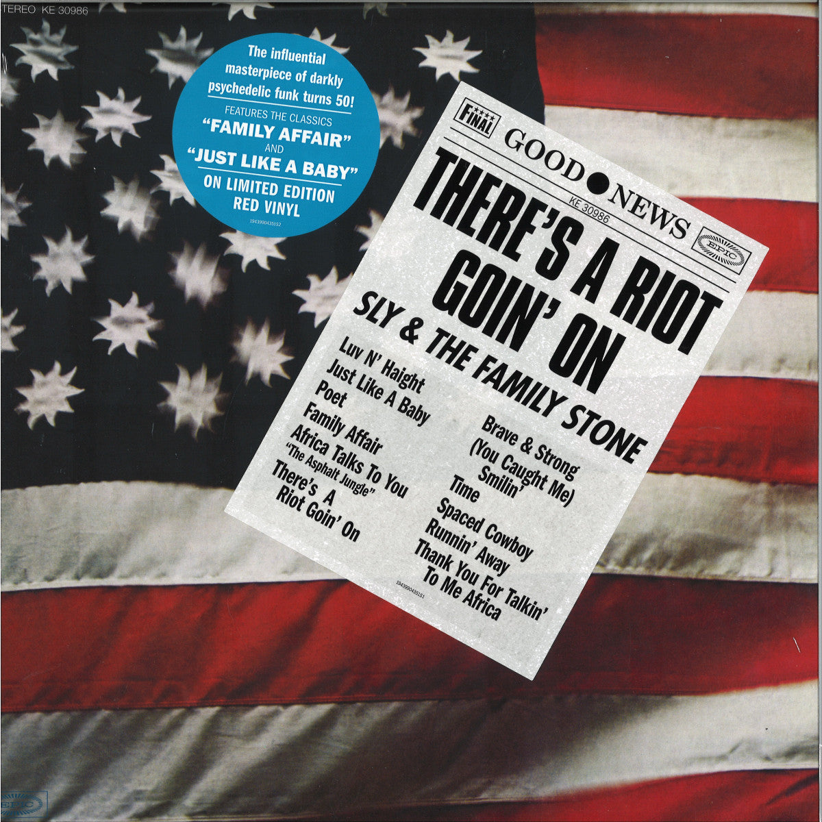SLY AND THE FAMILY STONE - There's A Riot Goin' On - LP