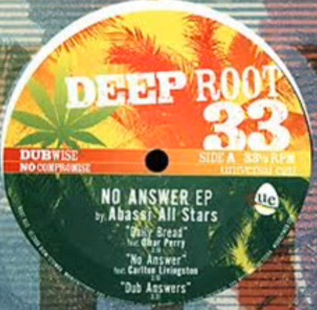 ABASSI ALL STARS - No Answer EP - 10"