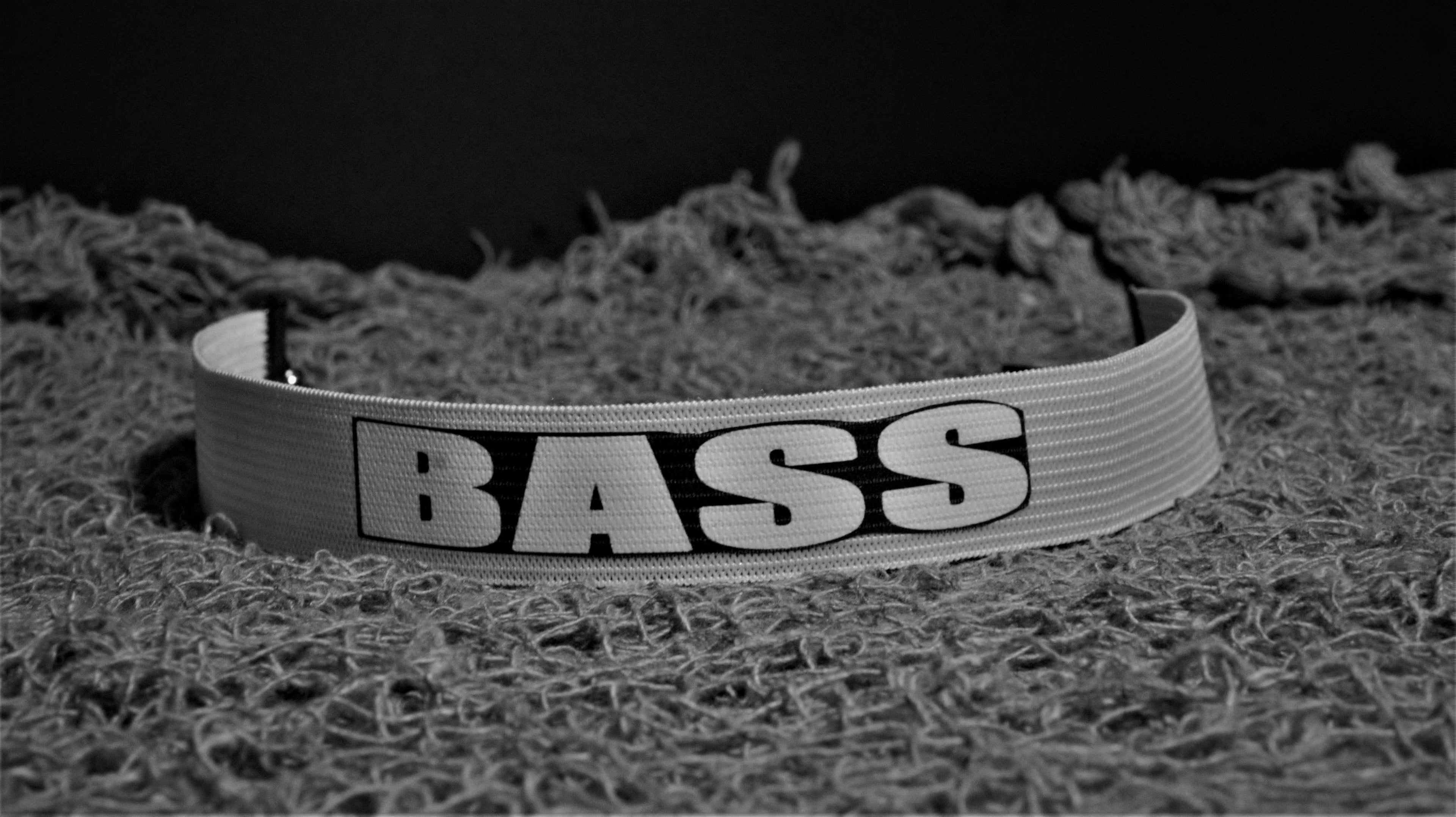 Print Choker - Bass - White