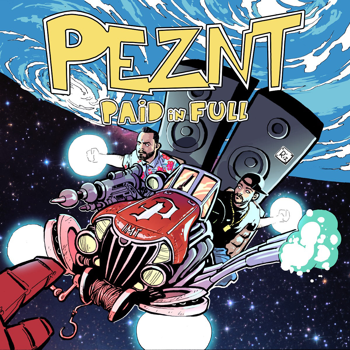 PEZNT - Paid in Full - Red & Blue Edition - 2LP