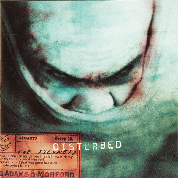 DISTURBED - Sickness (green) - LP