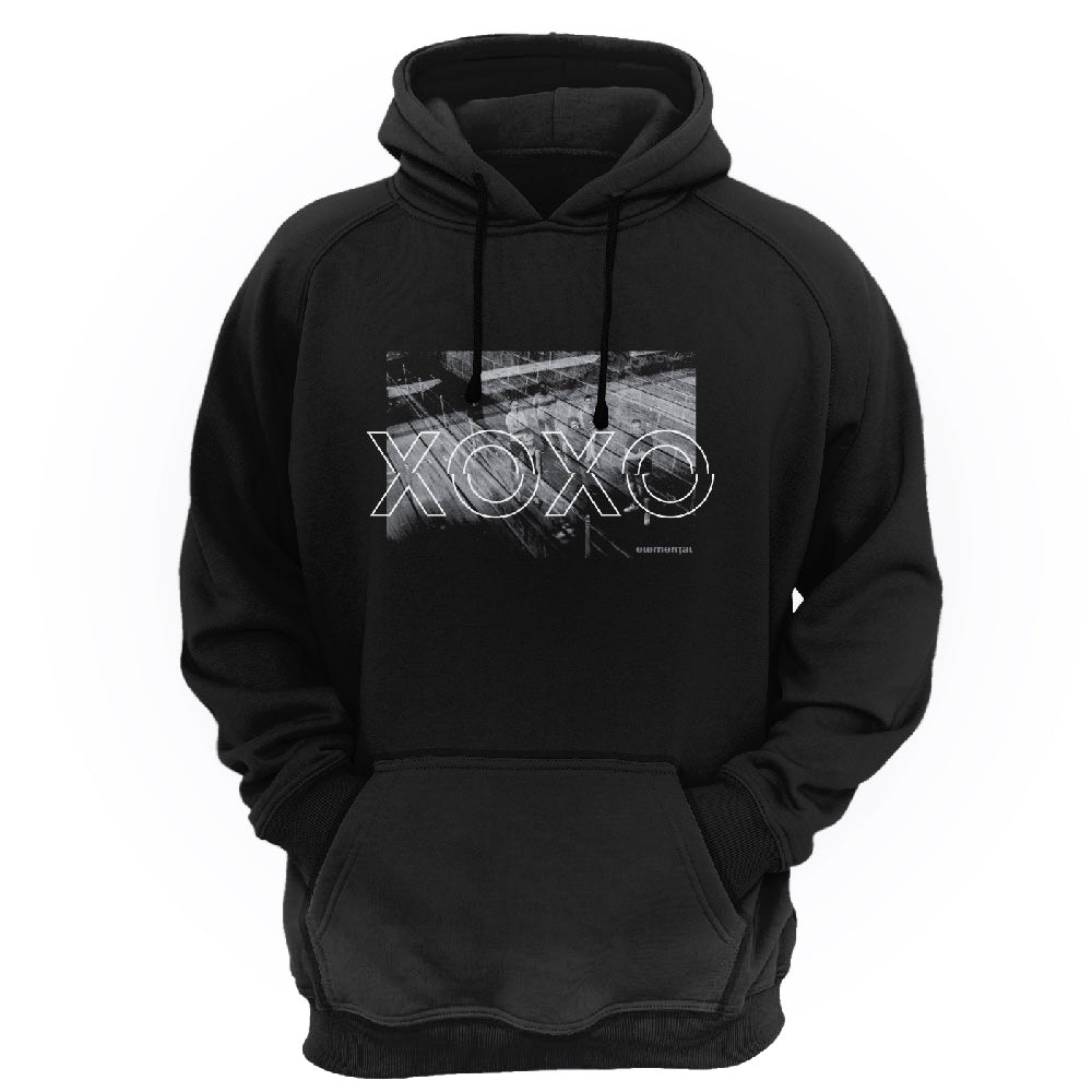 ELEMENTAL - XOXO - Black Hoodie