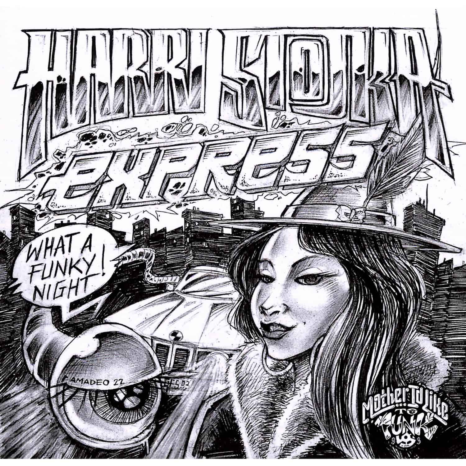 HARRI STOJKA EXPRESS - What a Funky Night / Marihuana - 7"