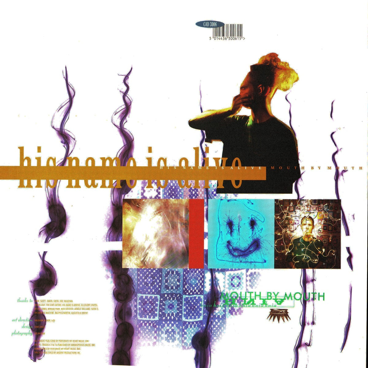 HIS NAME IS ALIVE - Mouth by Mouth - CD
