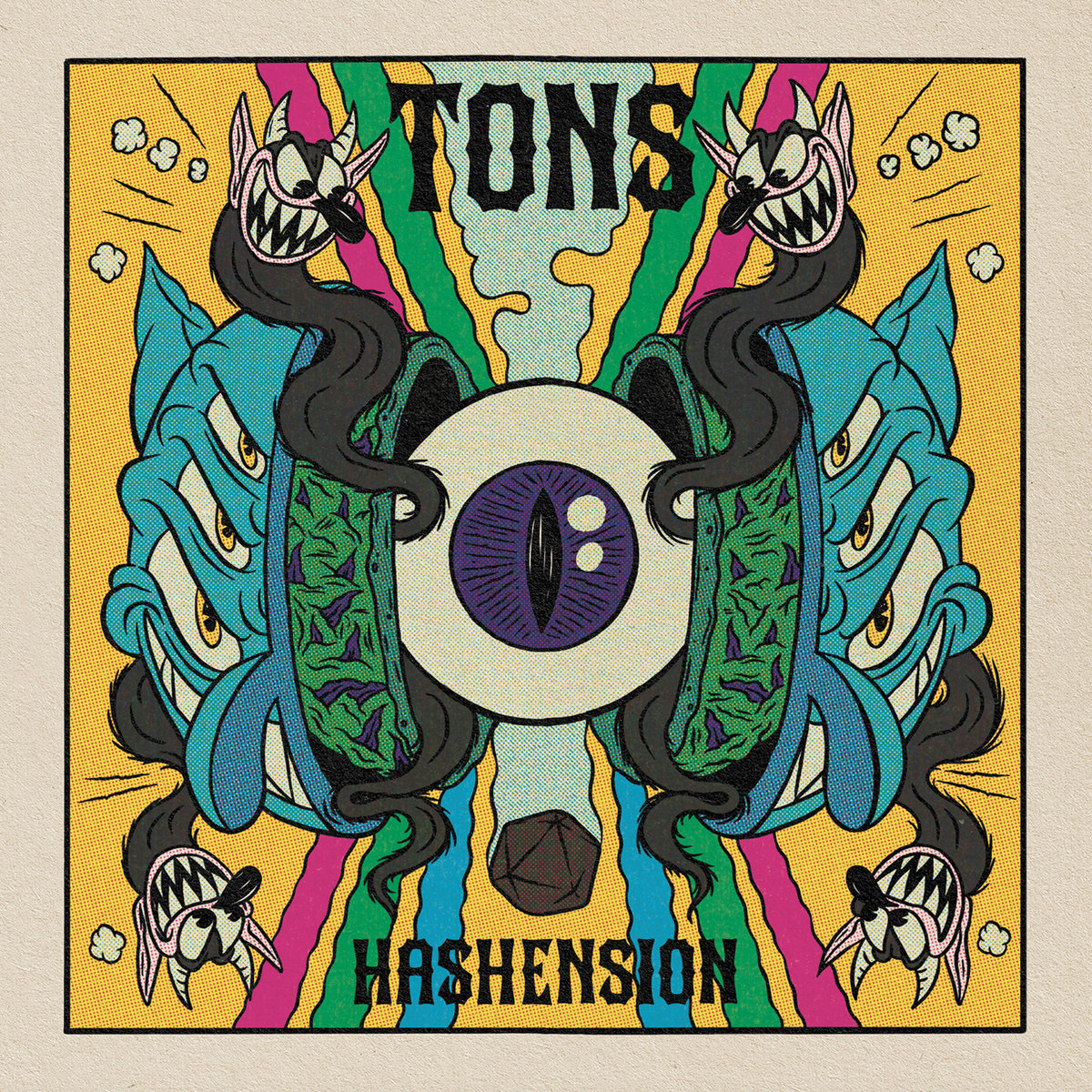 TONS - Hashension - Ltd Edition - LP