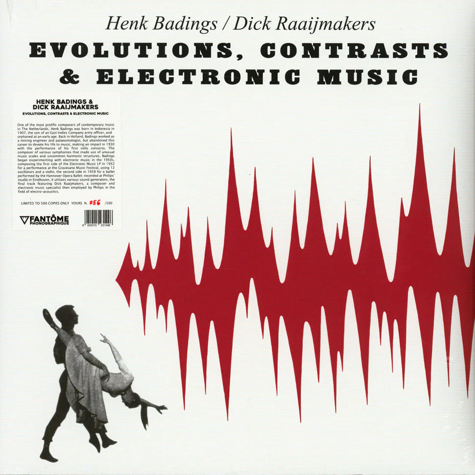 HENK BADINGS / DICK RAAIJMAKERS - Evolutions, Contrasts & Electronic Music - LP