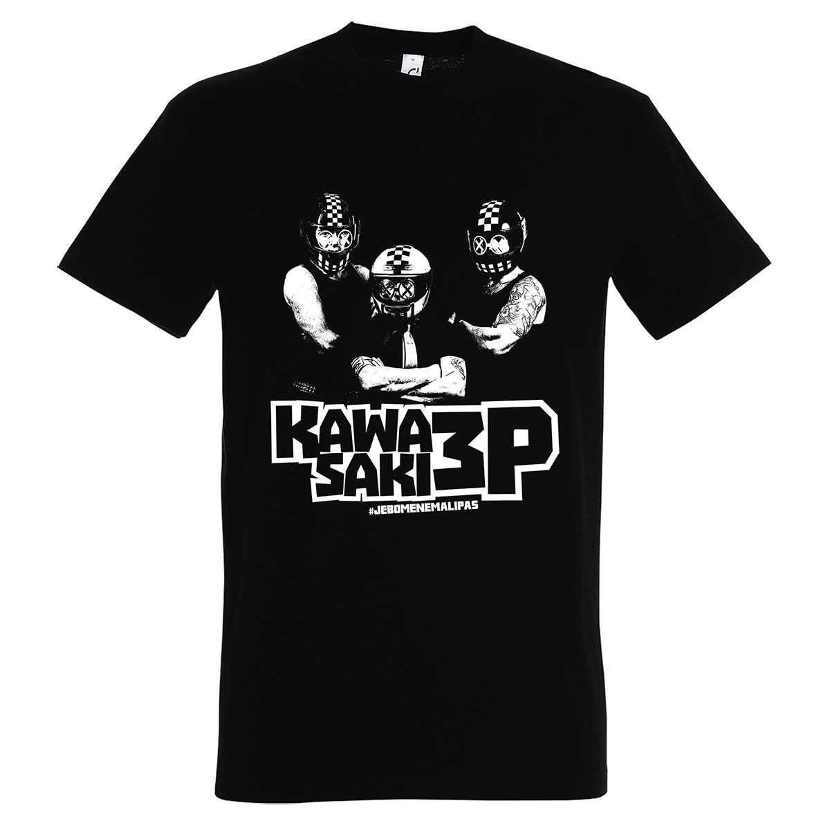 KAWASAKI 3P - 3 kacige - T-Shirt
