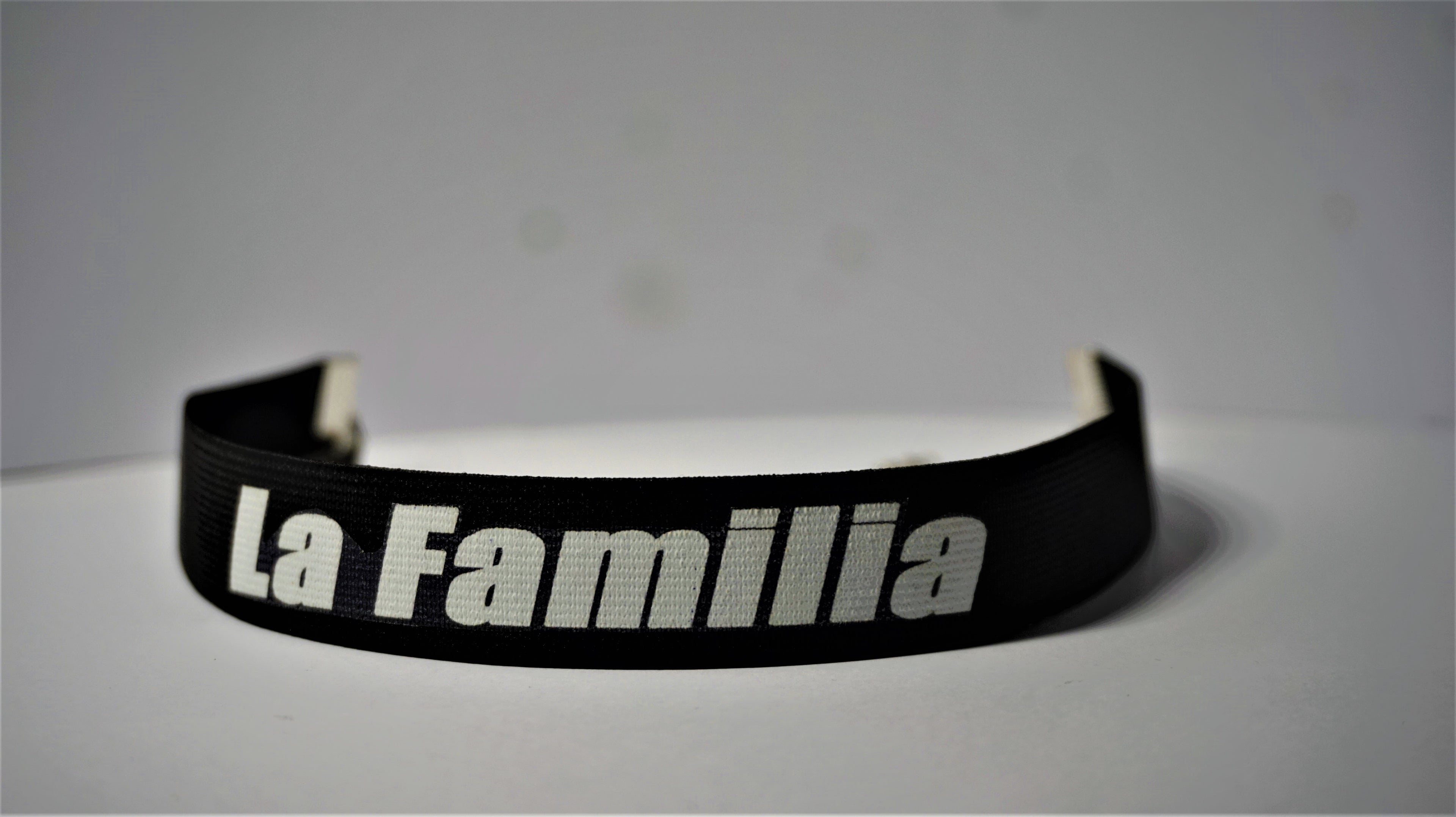Print Choker - La Familia - Black