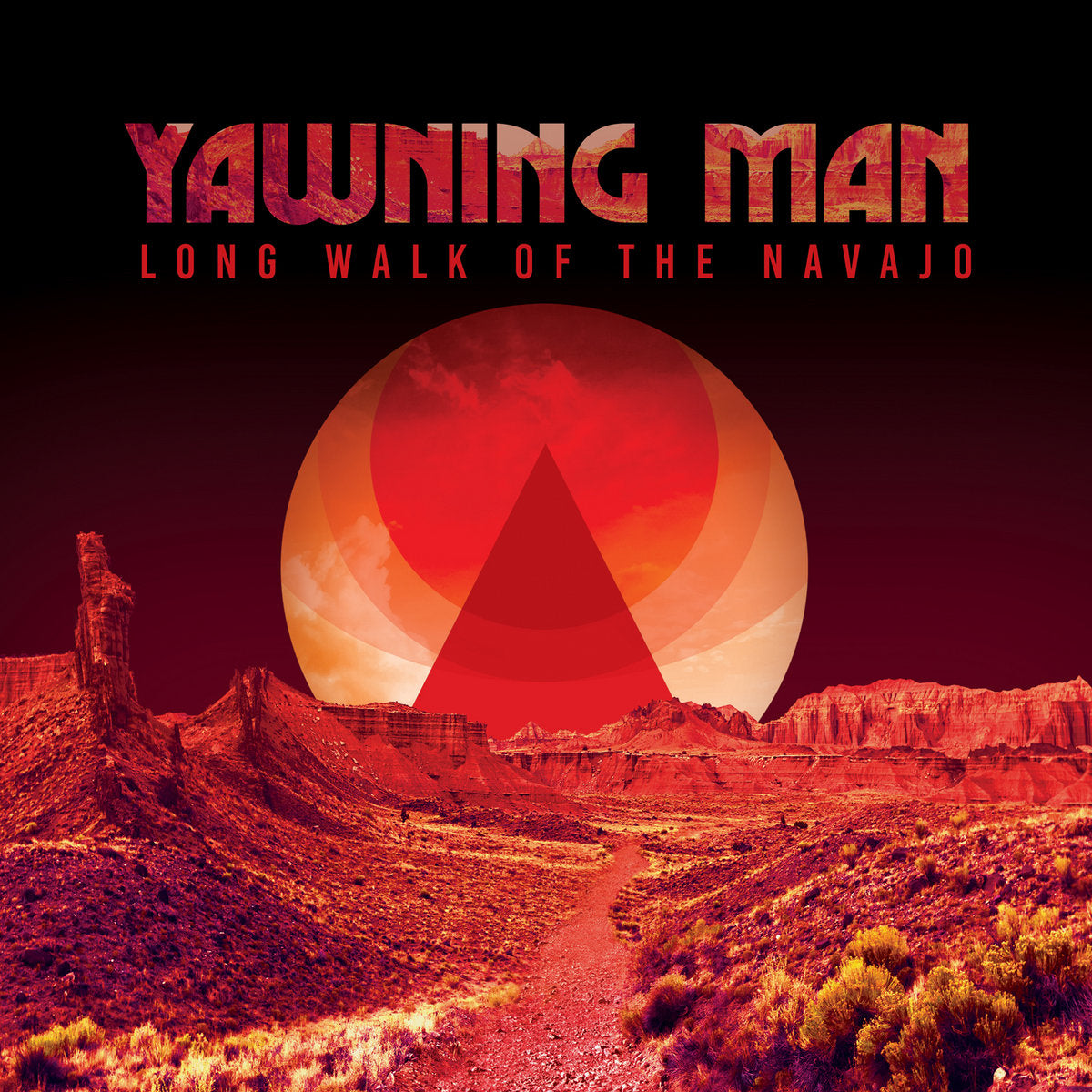 YAWNING MAN - Long Walk Of The Navajo - Ultra Ltd Edition - LP