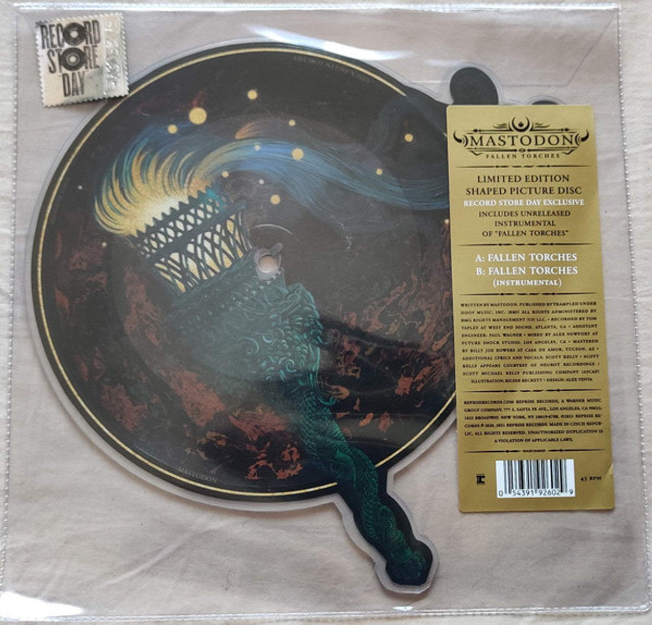 MASTODON - Fallen Torches (single picture) - 7"