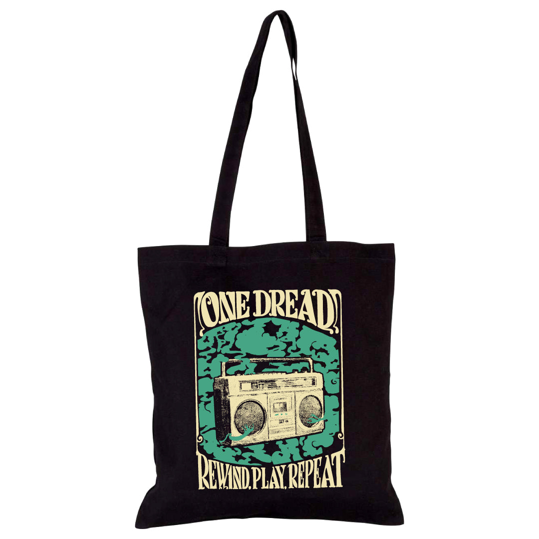 ONE DREAD - Rewind, Play, Repeat - TOTE BAG