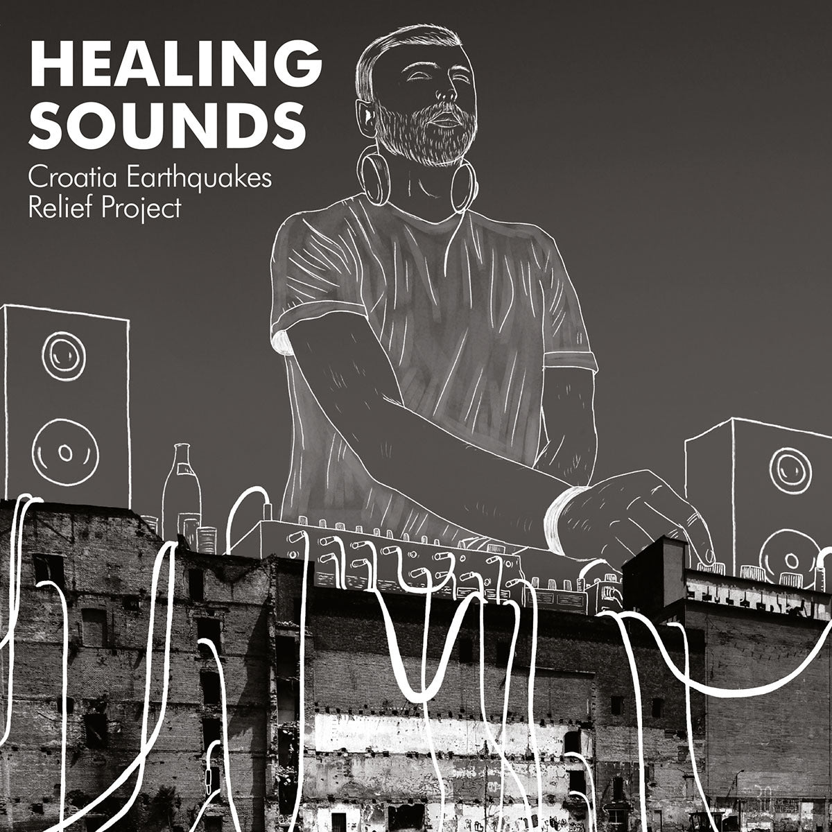 V/A - Healing Sounds - Croatia Earthquakes Relief Project - pt. 1 - LP
