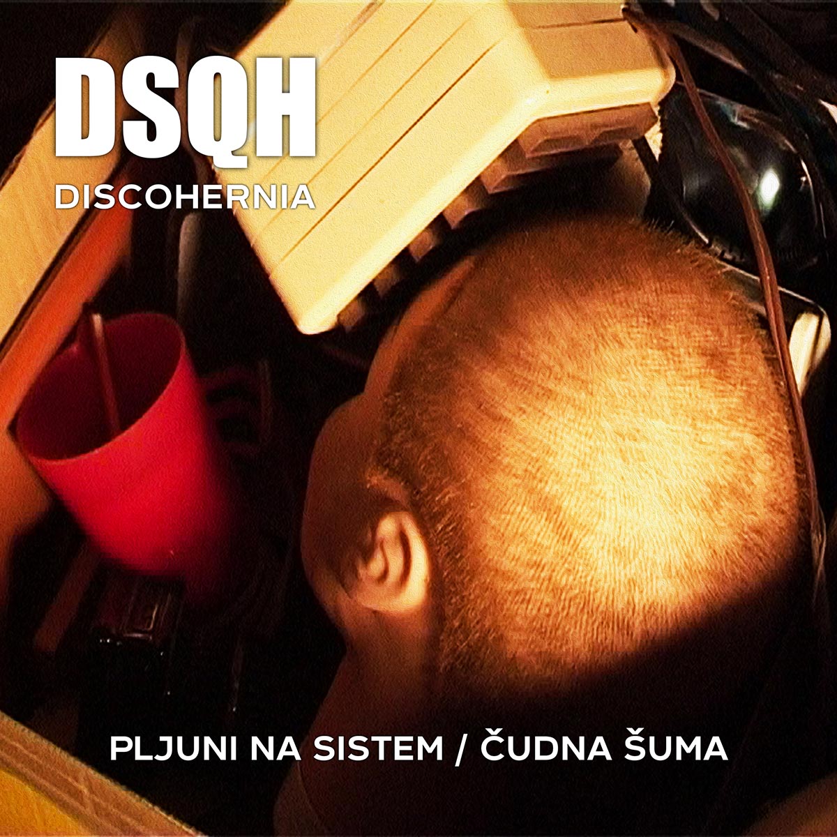 DISCOHERNIA - Pljuni na sistem / Čudna šuma - Lathe Cut 7"