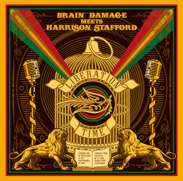 BRAIN DAMAGE MEETS HARRISON STAFFORD - Liberation Time - CD