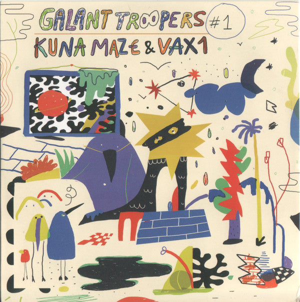 KUNA MAZE & VAX 1 - Galant Troopers #1 - CD