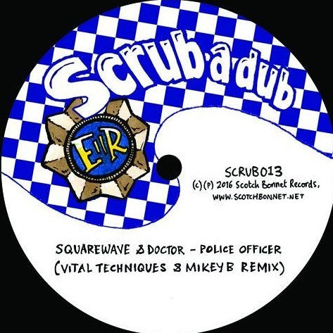 SQUAREWAVE & DOCTOR / MUNGO'S HI FI FT. YT Police Officer / Boomsound (Vital Techniques & Mikey B Remix) - 12"
