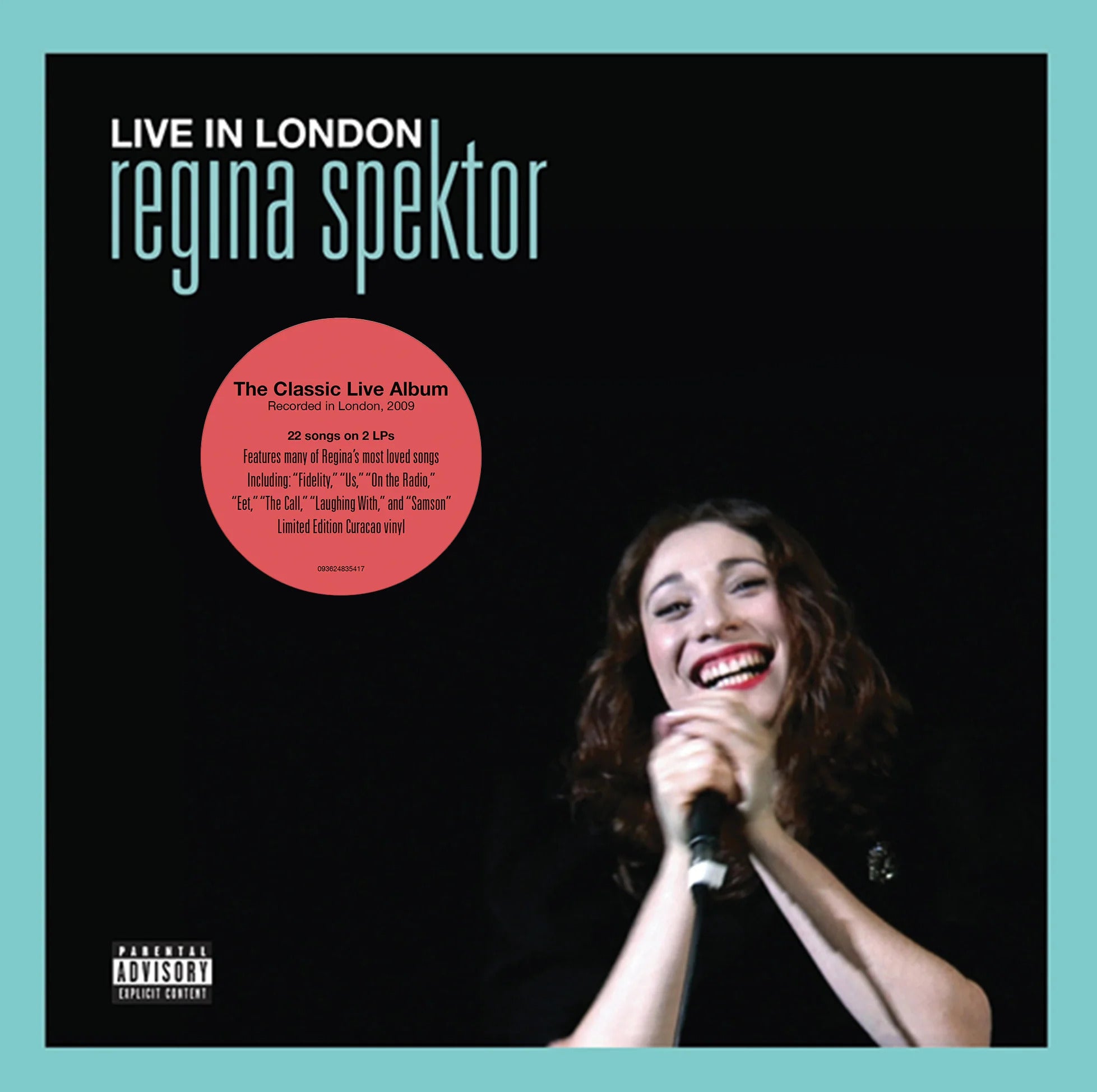 REGINA SPEKTOR - Live In London (curacao) - 2LP
