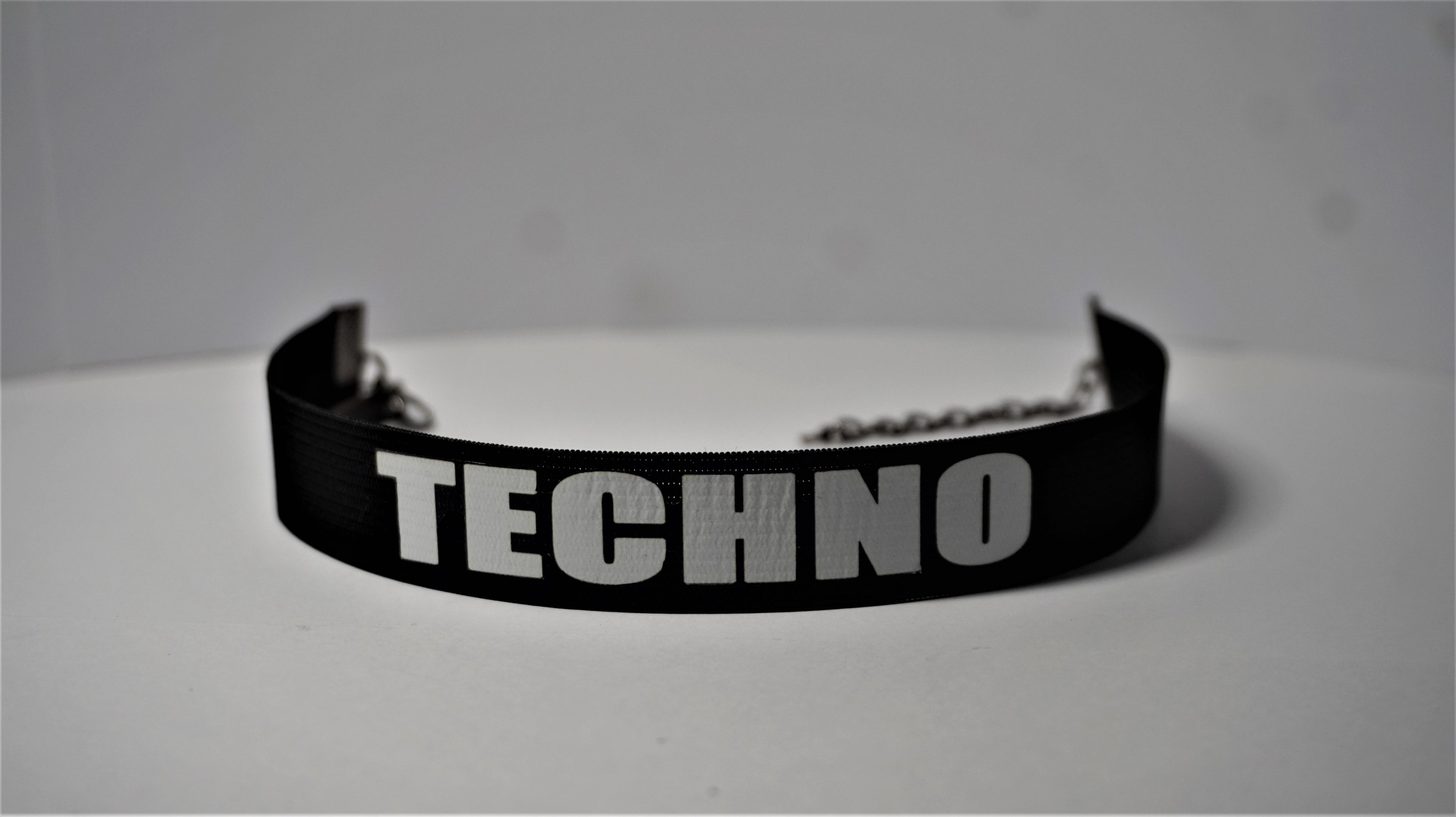 Print Choker - Techno