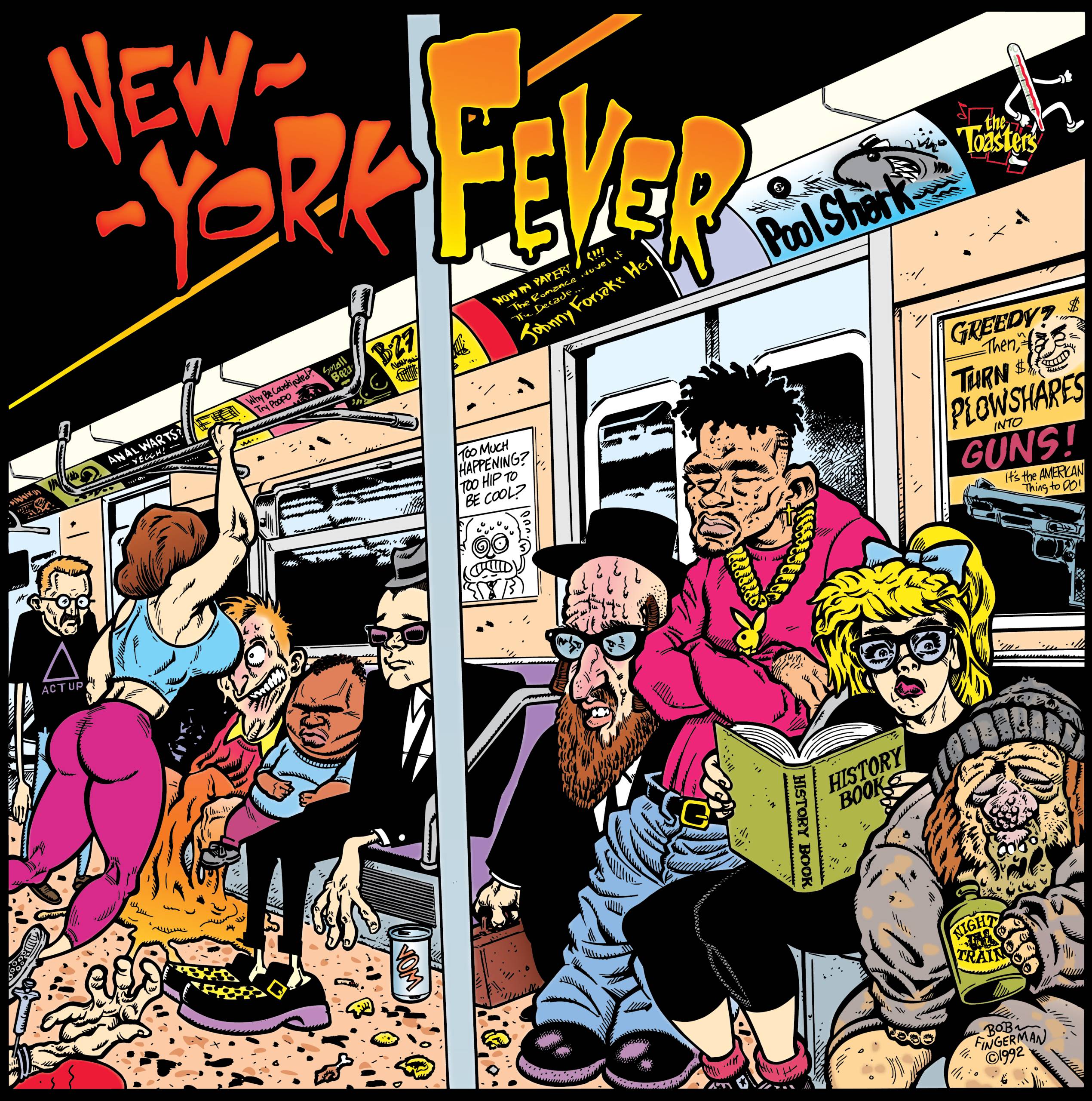 THE TOASTERS - New York Fever - LP