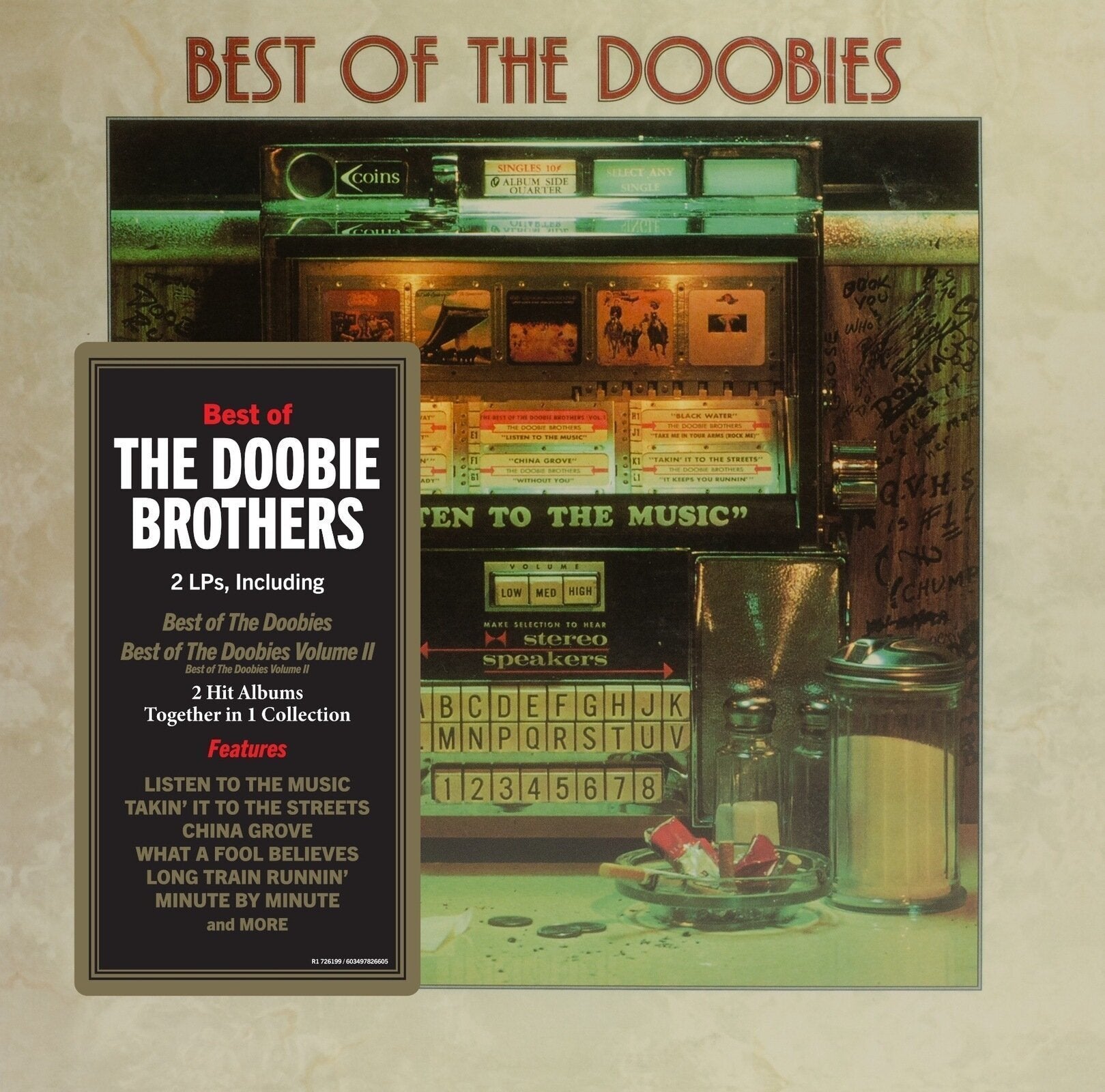 DOOBIE BROTHERS, THE - Best of The Doobie Brothers: Volumes 1 & 2 - 2LP