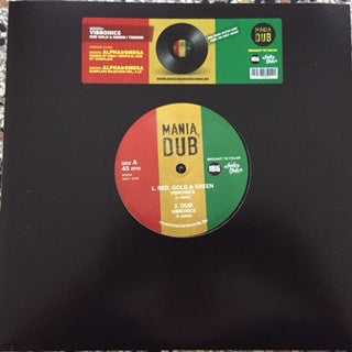 VIBRONICS - Red Gold & Green / Terror - 10"