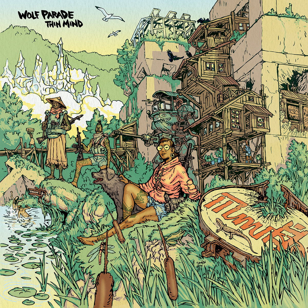 WOLF PARADE - Thin Mind (colored) - LP