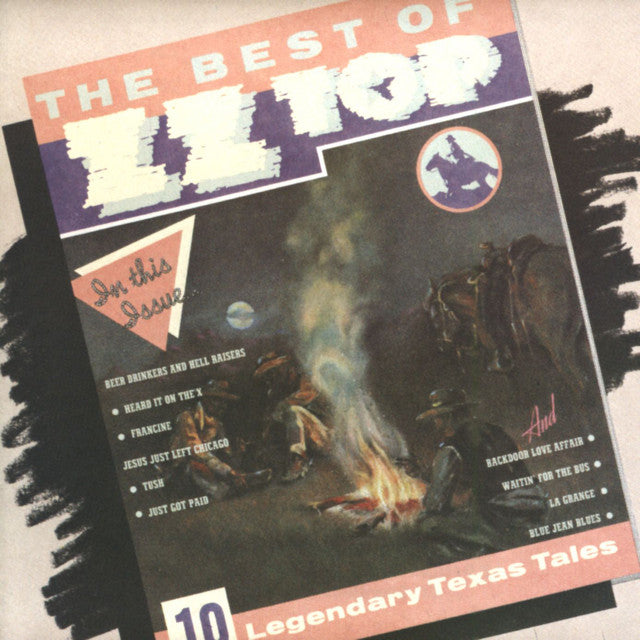 ZZ TOP - The Best Of ZZ Top (blue) - LP