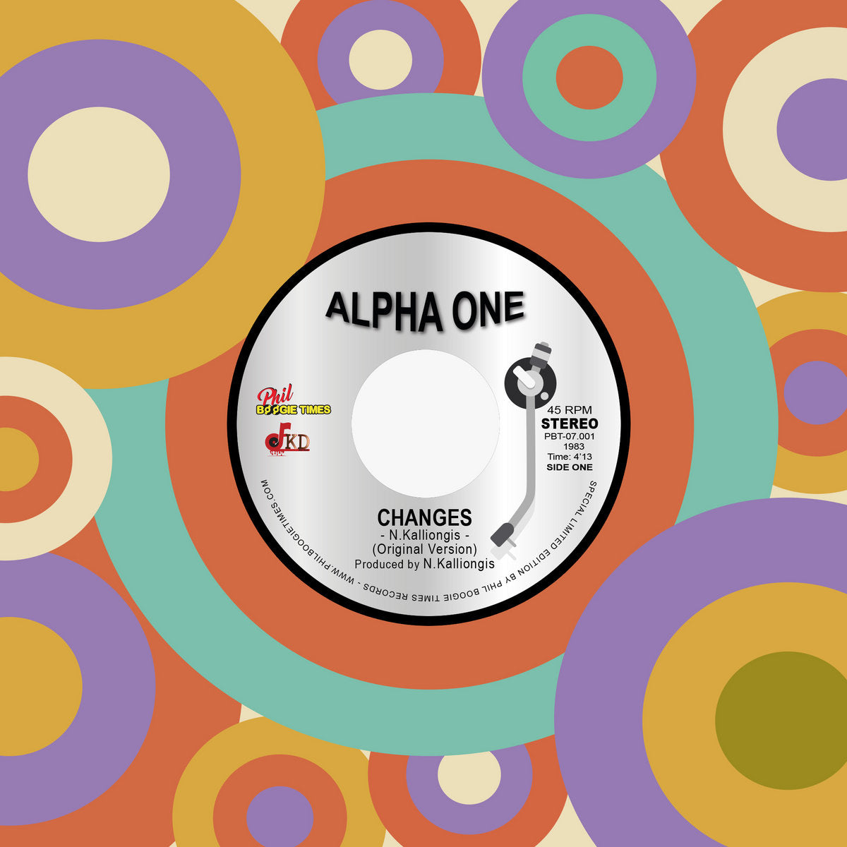 ALPHA ONE - Changes (original version) / Changes (Instrumental) - 7”