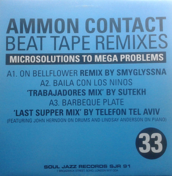 AMMON CONTACT - Beat Tape Remixes - 12"