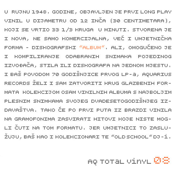 V/A - AQ Total 08 - LP