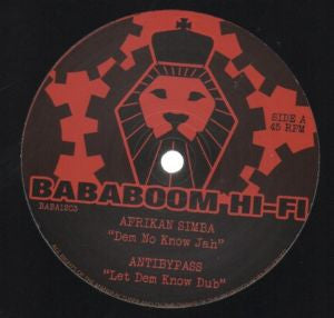 AFRIKAN SIMBA - Dem No Know Jah - 12"