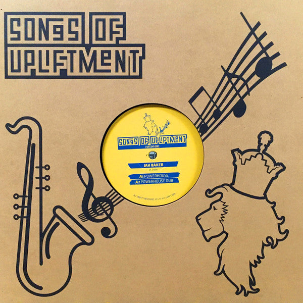JAH BAKER - Powerhouse / Acceptance - 12"