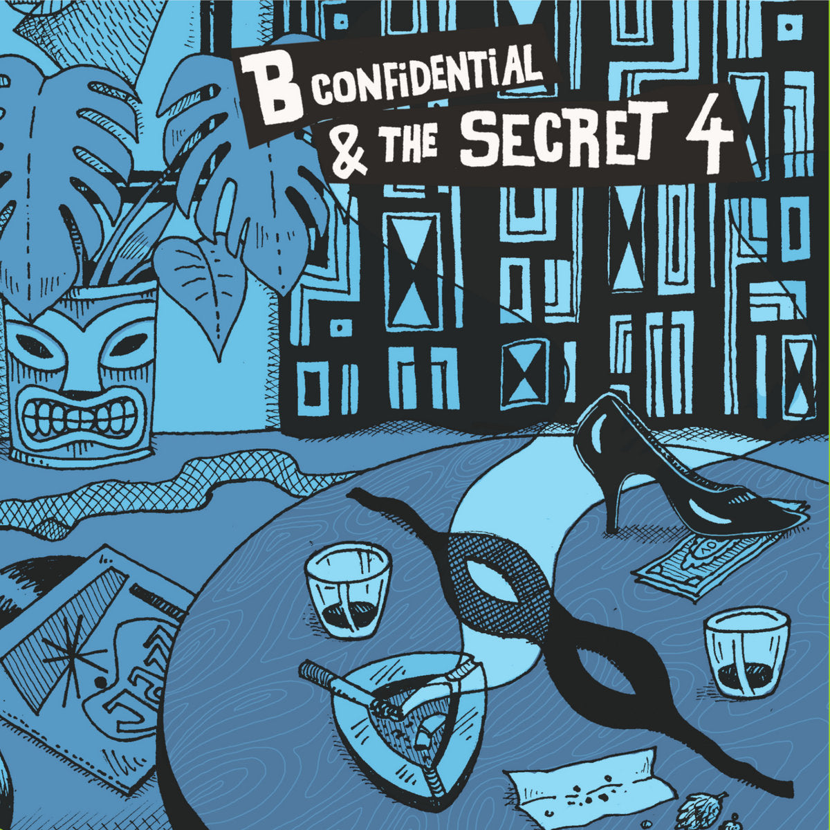 B. CONFIDENTIAL & THE SECRET 4 - Black is The Colour Of My Baby's Soul / Satan is Her Name - 7"