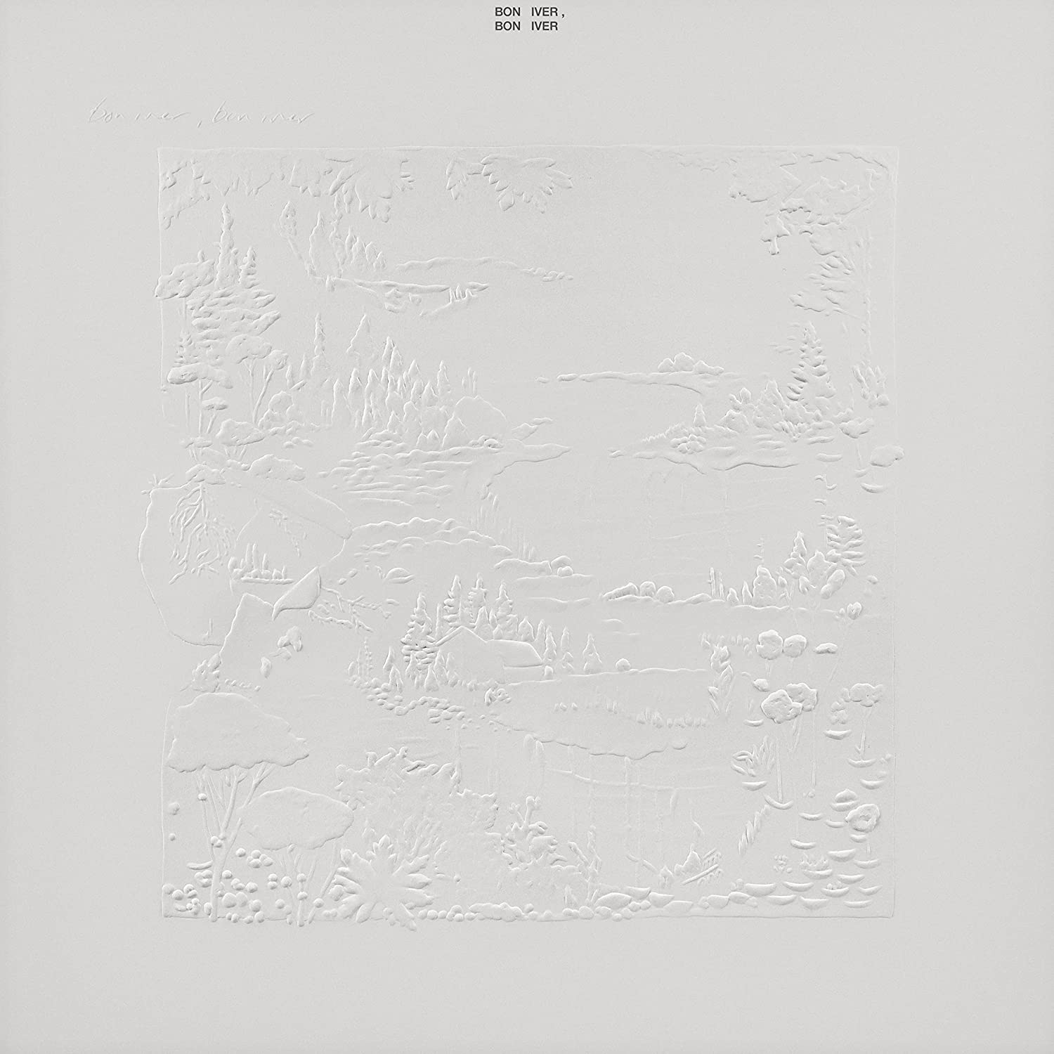 BON IVER - Bon Iver (10th ann white) - 2LP