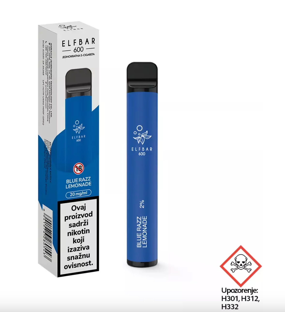 ELFBAR 600 Blue Razz Lemonade