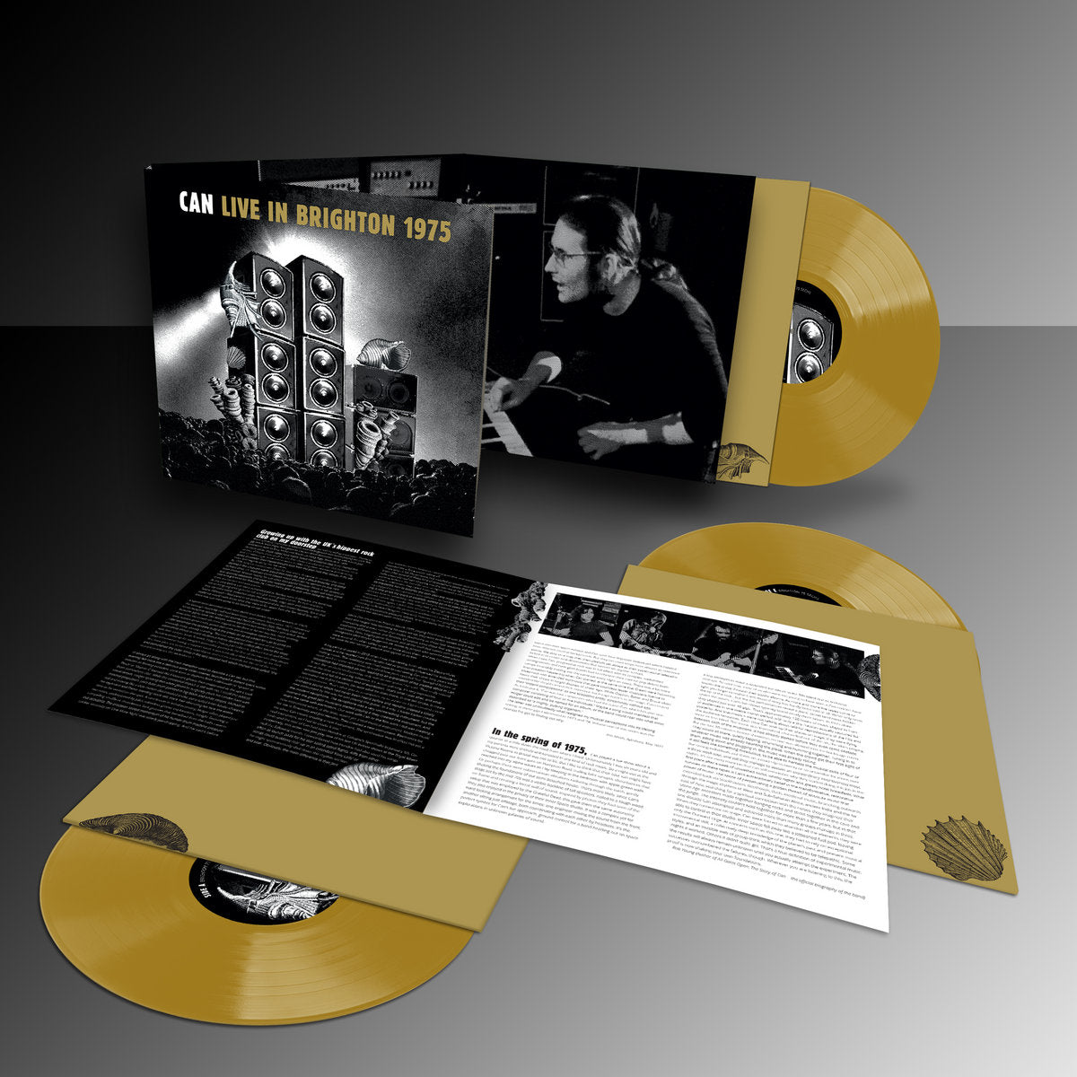 CAN - Live In Brighton 1975 (gold) - 3LP