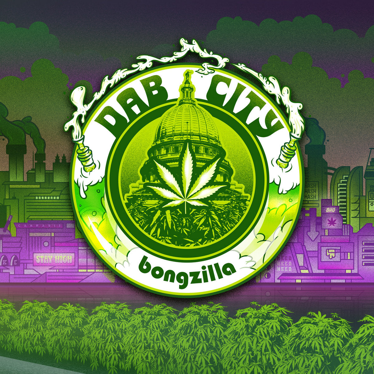 BONGZILLA - Dab City - Ltd Edition - LP