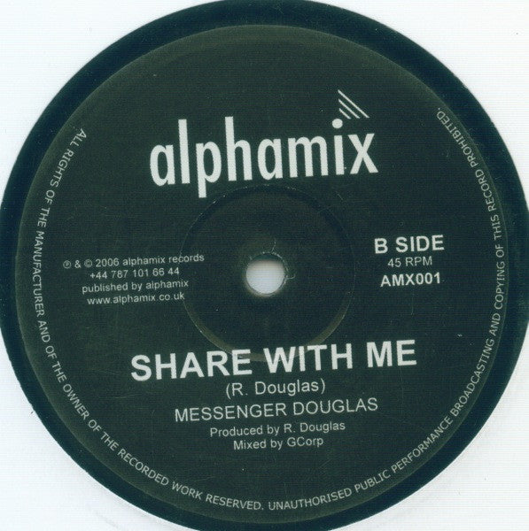 MESSENGER DOUGLAS - Thing Like That / Share With Me - 10"