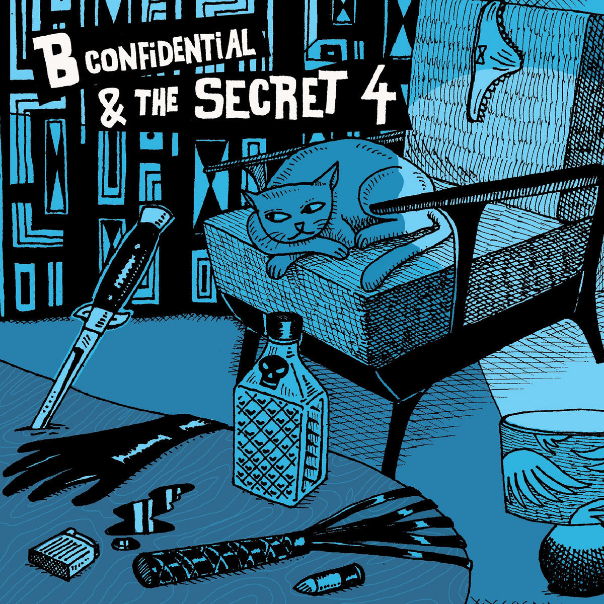 B. CONFIDENTIAL & THE SECRET 4 - Down The Subway / Cuttin Out - 7"