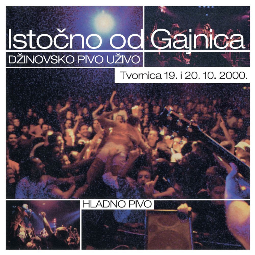 HLADNO PIVO - Istočno od Gajnica: Džinovsko pivo uživo - 2LP