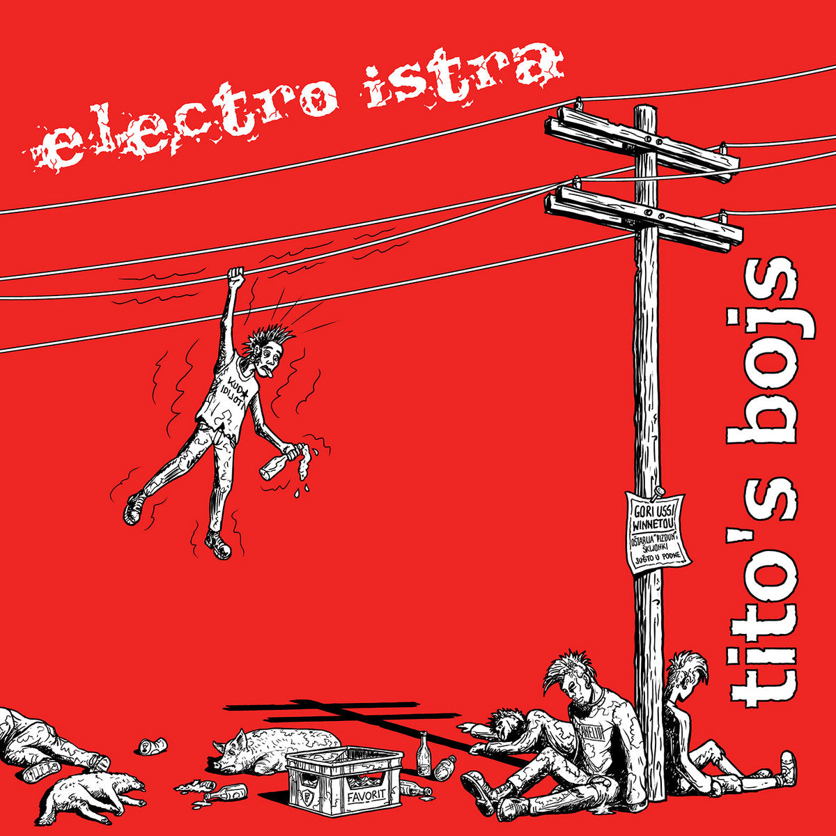 TITO'S BOJS - electro istra - LP