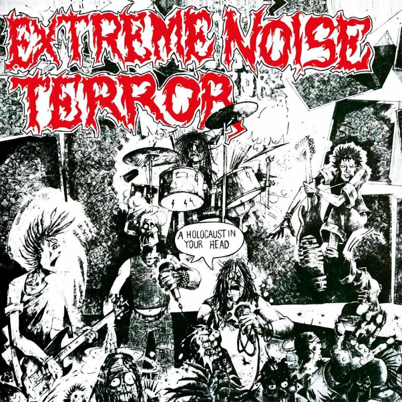 EXTREME NOISE TERROR - A Holocaust In Your Head (white) - LP