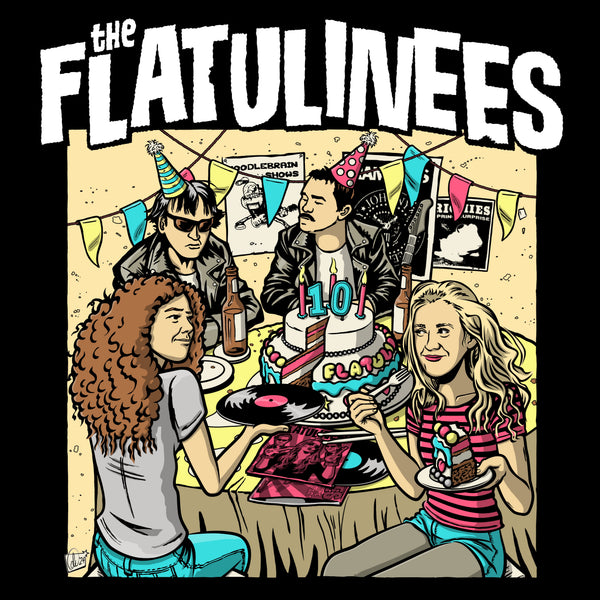 FLATULINEES - 10 (colored) - LP