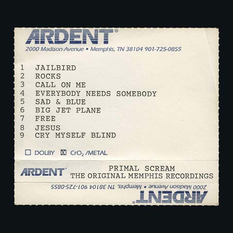 PRIMAL SCREAM - Give Up But Don't Give Up - The Original Memphis Recordings - 2LP