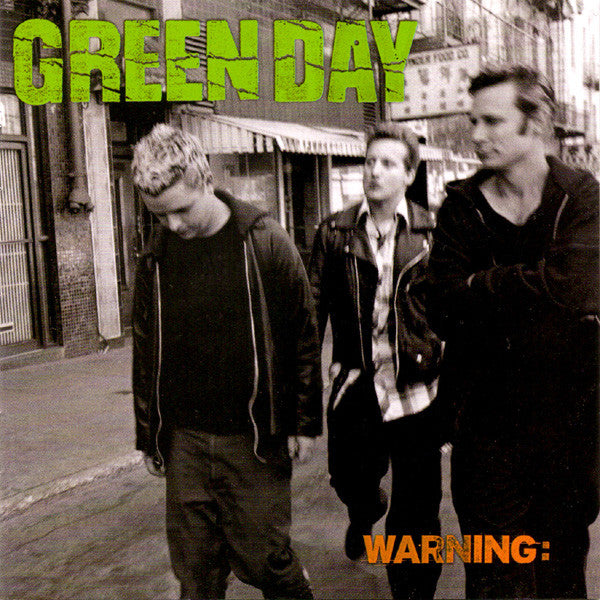 GREEN DAY - Warning (orange) - LP