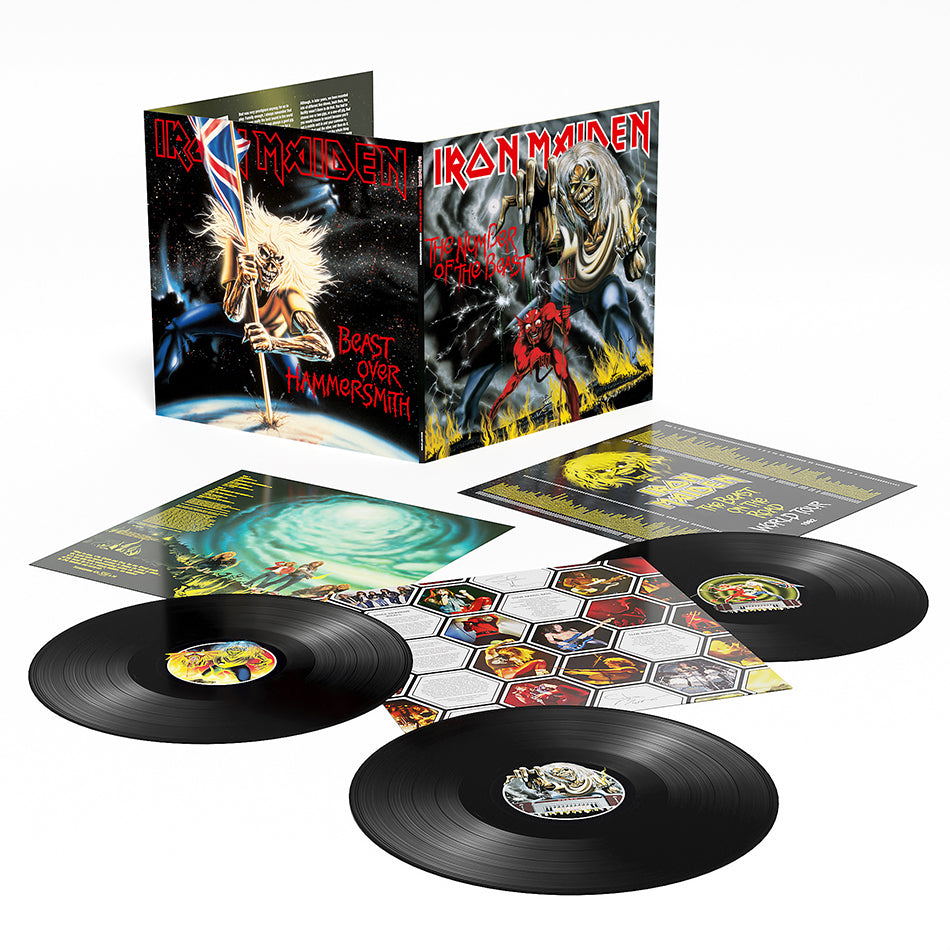 IRON MAIDEN - Number Of The Beast / Beast Over Hammersmith - 3LP